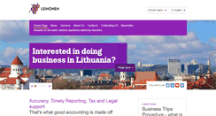 Desktop Screenshot of leinonen.lt