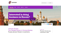 Desktop Screenshot of leinonen.ru