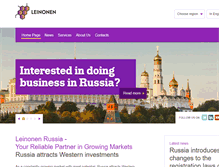 Tablet Screenshot of leinonen.ru